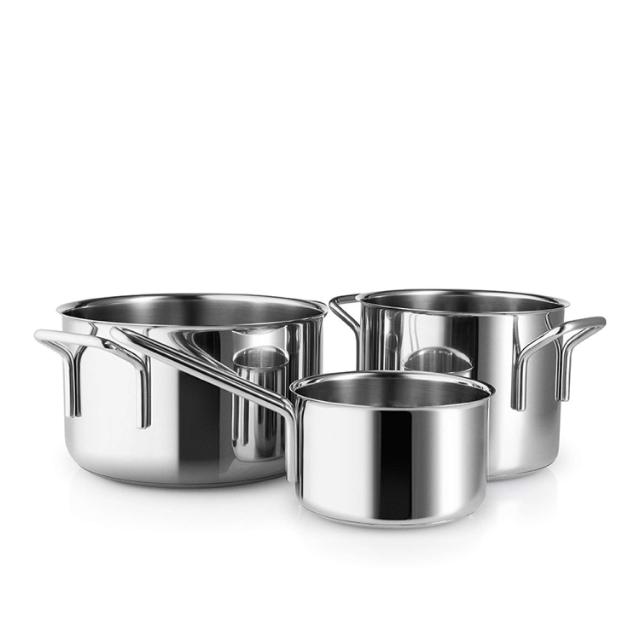 Stainless steel cookware set - 3 pcs.